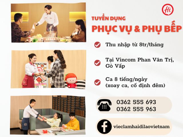 Mẫu thông báo tuyển dụng nhân sự cửa hàng